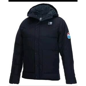 KARRIMOR Mens Black Eday Down Insulated Parka Coat Jacket 2XL